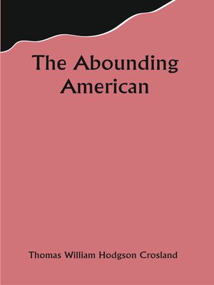 cover image of The Abounding American